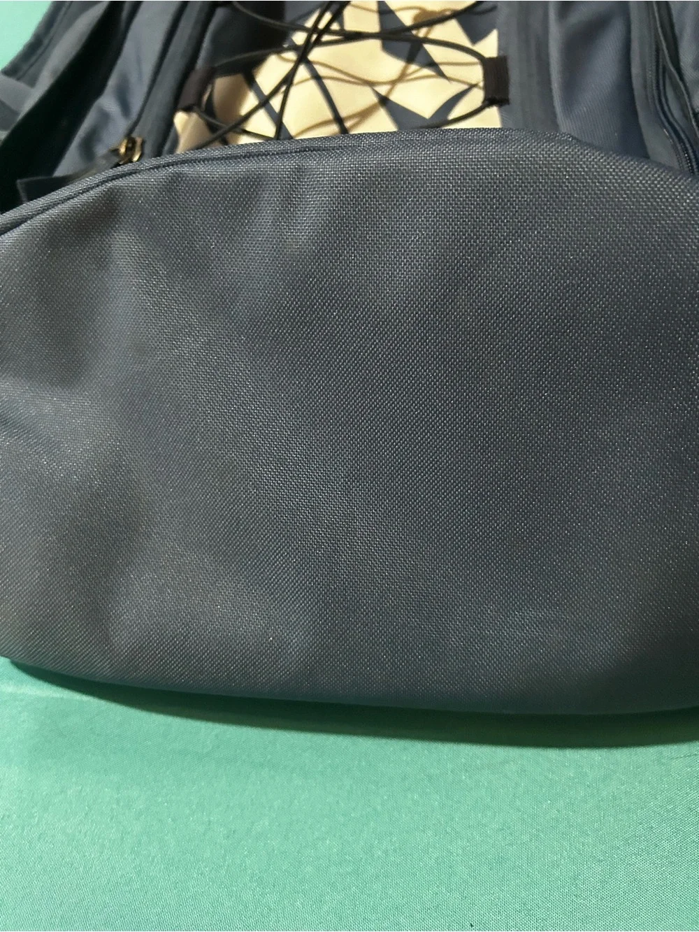 Nike Navy and white Men's Backpack with Front Bungee